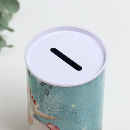 Копилка металл "Единорог" МИКС 12х6,5х6,5 см-5