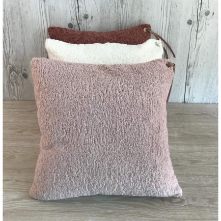 Pillowcase "Lama", size 45x45 cm, coffee color-4