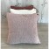 Pillowcase "Lama", size 45x45 cm, coffee color