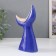Souvenir Ceramics "Kita Tail" Sand-blue 11.4x6x17.3 cm