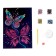 Diamond mosaic with partial filling for children "Butterflies"
