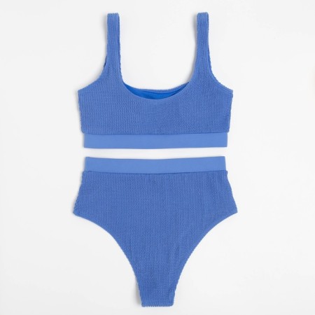 Separate Minaku women's swimsuit with a top color blue, size 44-6