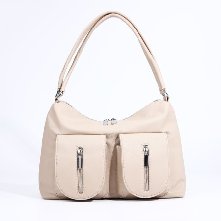 Board of lightning, 3 external pockets, beige color