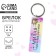 Acrylic key keychain, “sweet” plate, 8 x 2 cm