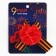 Georgievskaya tape, with a flower on Victory Day "May 9", 10.5 x 14 cm