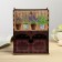 Tea house double with a box "Lavender in peas" 20x8.7x15.2 cm