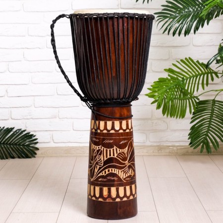 Musical instrument drum jambe "Light" 80x30x30 cm mix-3