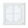 Ventilation grate "Cosmetic" LP1515, 150 x 150 mm, with a net, detachable