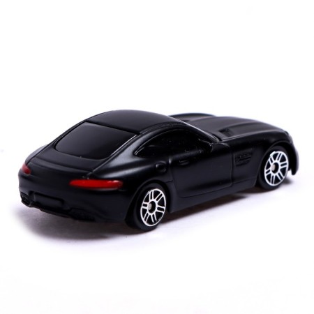 Metal Mercedes-AMG GT S, 1:64, black matte color-2