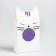 Gift towel Economy and I “Kitik” 30*60 cm, lilac, 100% HL, 320 g/m2