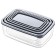 A set of food containers EMHOUSE, 5 pcs, color mix