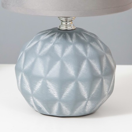 Briana table lamp E14 40W gray 15x15x25 cm Risalux-4