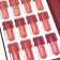 Lip gloss matte, waterproof, tinted mix