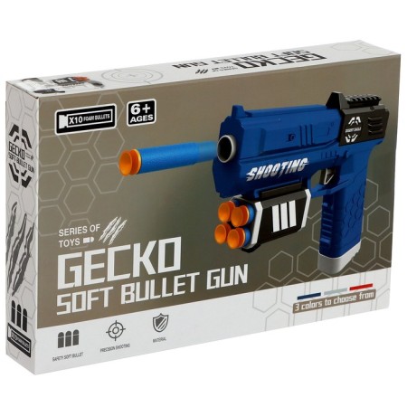 Gekko pistol, shoots soft bullets, mix-14