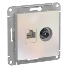 Computer socket Sche ATN000489 AtlasDesign 2 outlets, AtlasDesign RJ45, cat. 5e,