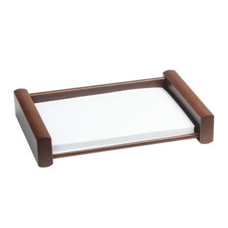 Set of desktop Bestar Platon, made of wood. 11 items, double tray, walnut-2