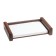 Set of desktop Bestar Platon, made of wood. 11 items, double tray, walnut