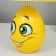 Highlight lamp "Funny Smiley" E14 15W yellow 20x20x33 cm Risalux