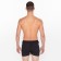 Male panties free with button, black color/rhombuses, size 52