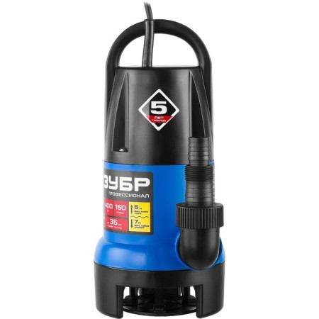 Drainage pump "bison" NPG-T7-400, 400 watts, 150 l/min, pressure 5 m-2