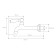Bronze de Luxe 13262/1 tap, drain, valve, for a bath, pour 160 mm, brass, black