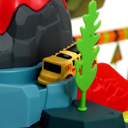 Auto traffic "dinosaur", sound effects, smoke effect-7