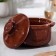 Social-sized pot “Brown marble”, 400 ml
