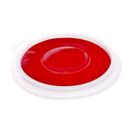 Finger -based paint, water -based, with a sponge, red