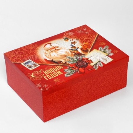 Set of Gift boxes 15 in 1 “Post”, 12 x 7 x 4 cm - 46.6 x 35.2 x 17.5 cm, New Year-3