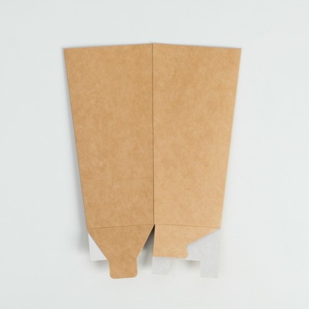 Popcorn packaging, Kraft, 11 x 8 x 20.5 cm-2