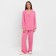 Women's costume (jacket, trousers) minku: Green Trend Bright pink color, size 44