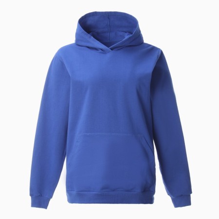 Women's sweatshirt was laid down, the color is blue, size 44-2