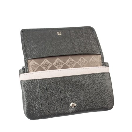 Purse with lightning, the color is light gray and powder-1