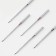 Needles for household sewing machines, for skin, No. 80/90/100, 5