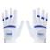 PGM golf gloves, children's, steam, anti -slip, size 14