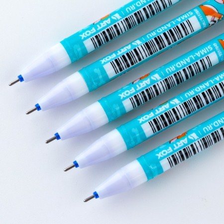 PEC PLACE WRITE-WRITIRY WITH A CORGIC cap, Blue pasta, gel 0.5 mm-1
