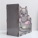Organizer for books "Cat", 25 x 27 x 12.6 cm