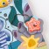 Flower tall game “Underwater World” 10 characters, catch the heroes with a fishing rod