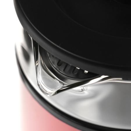 Electric kettle Energy E-200, Metal, Glass Sobe, 1.2 L, 1350 W, Red-3