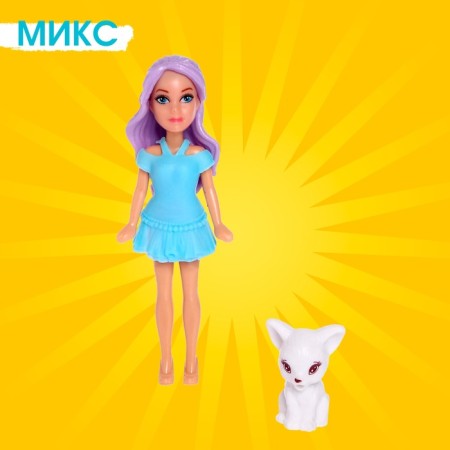 Fashionable doll "Lily" with accessories, mix-8