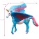 Figure "World of Fantasy: Blue Unicorn with Wings"