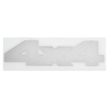 Шильдик металлопластик SW 4x4 серый, наклейка, 130*32 мм , SNO.93 GREY