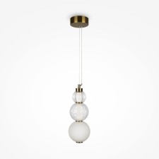 Suspension lamp Maytoni P069PL-L16G3K, LED, 16W, 14.7x14.7x157.4 cm, 800lm, Color Gold