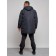 Extensive male winter park, size 48, dark blue color
