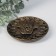 Focus stand Polystone "Fatima Hand" Gold 9.8x9.8x1 cm