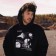 Sweatshirt with a hood Roscosmos x Onlytop, p. M, the color is black