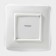 Porcelain dish for submitting Magistro "Blanche. Square ", 16 × 16 cm, white color