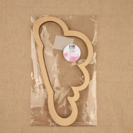 The base for Macrame "Cloud", 20 × 10 × 0.4 cm-4