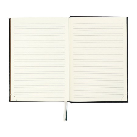 Dated diary 2024 A5 176 sheets, Devente.symbol, firm artificial leather cover, stamping foil, lies, cream block 70 g/m2, green-14
