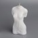 Figure candle "Women's silhouette" in shirt, 5.5x3.5x10.5 cm, white